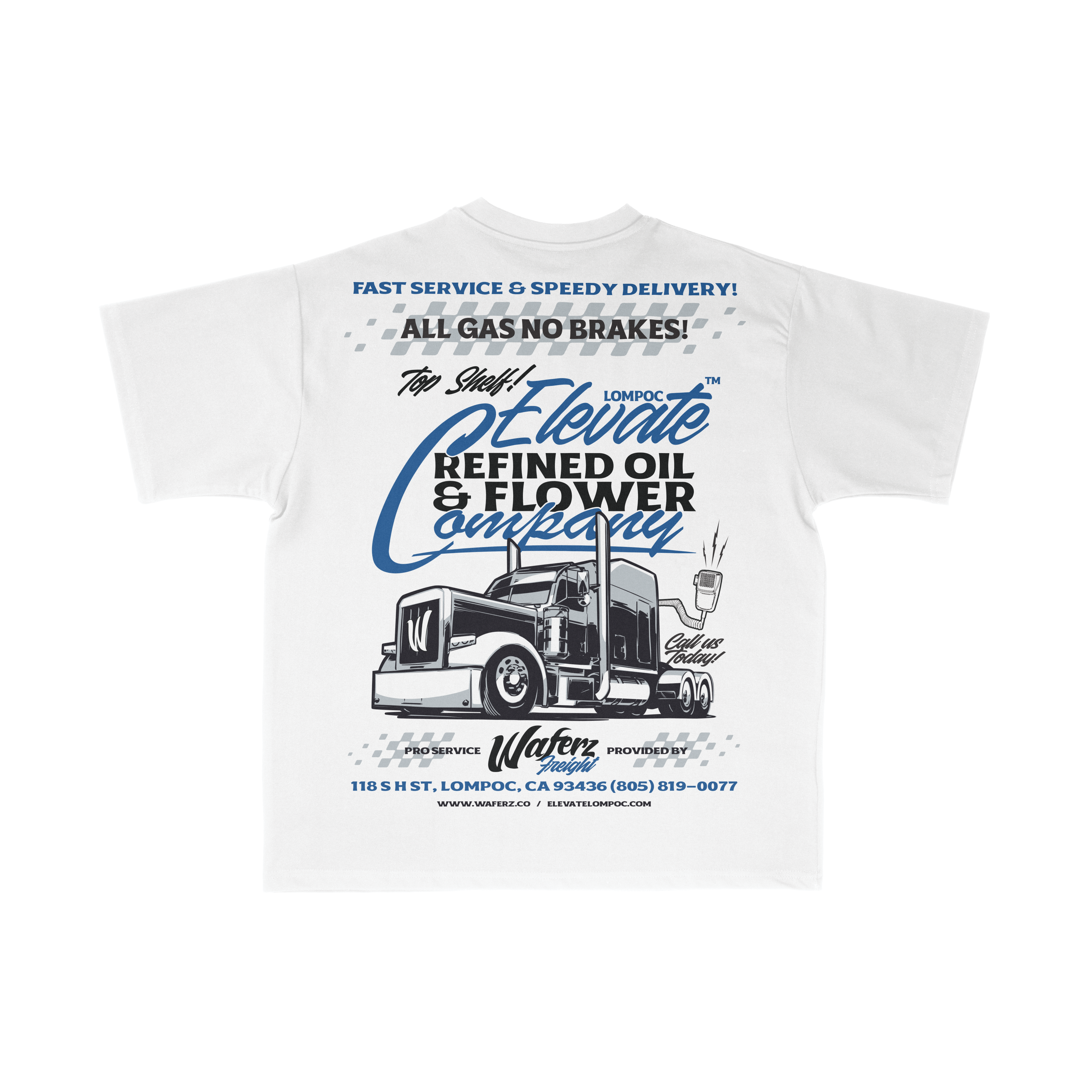 Waferz X Elevate Collab Tee