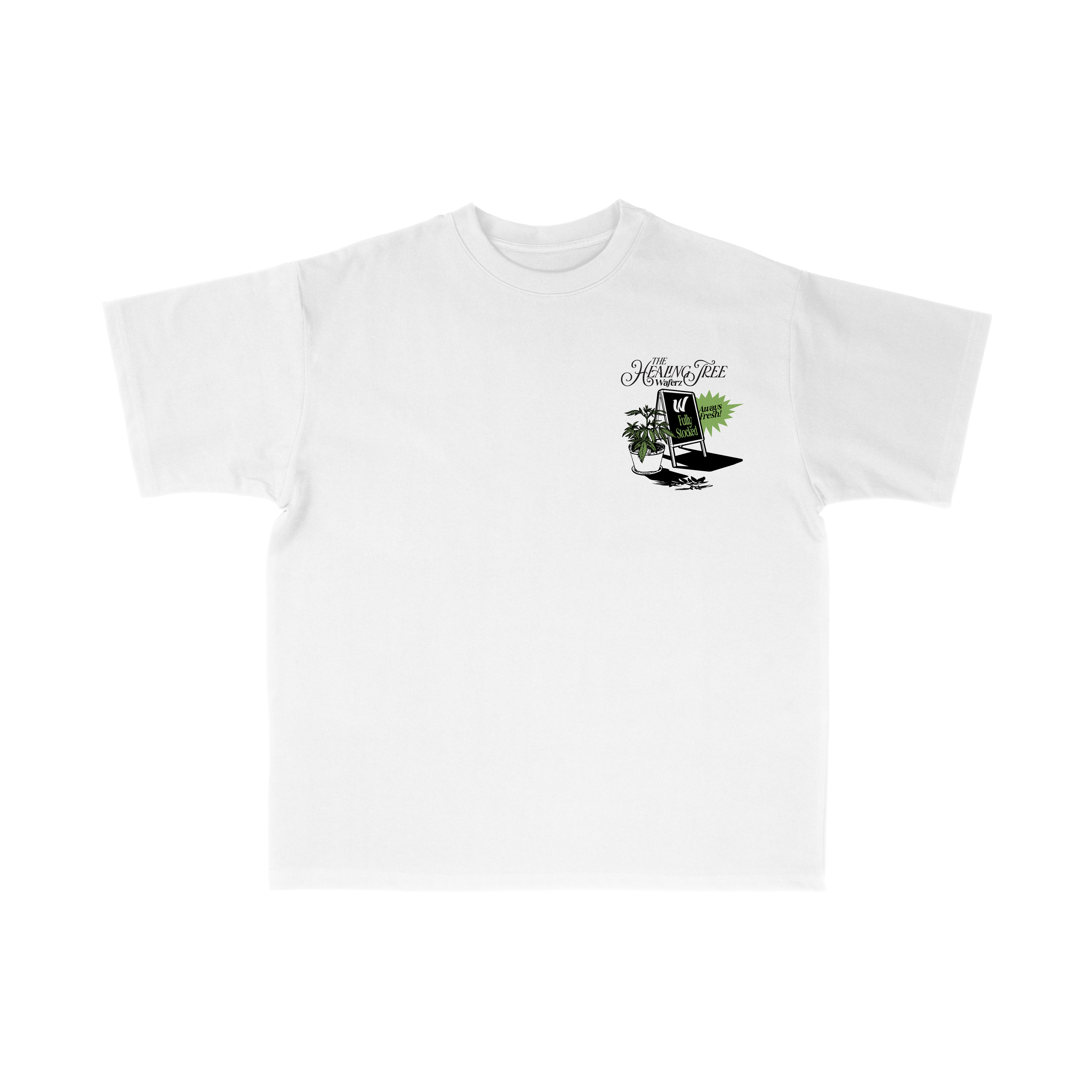 Waferz X Healing Tree Collab Tee