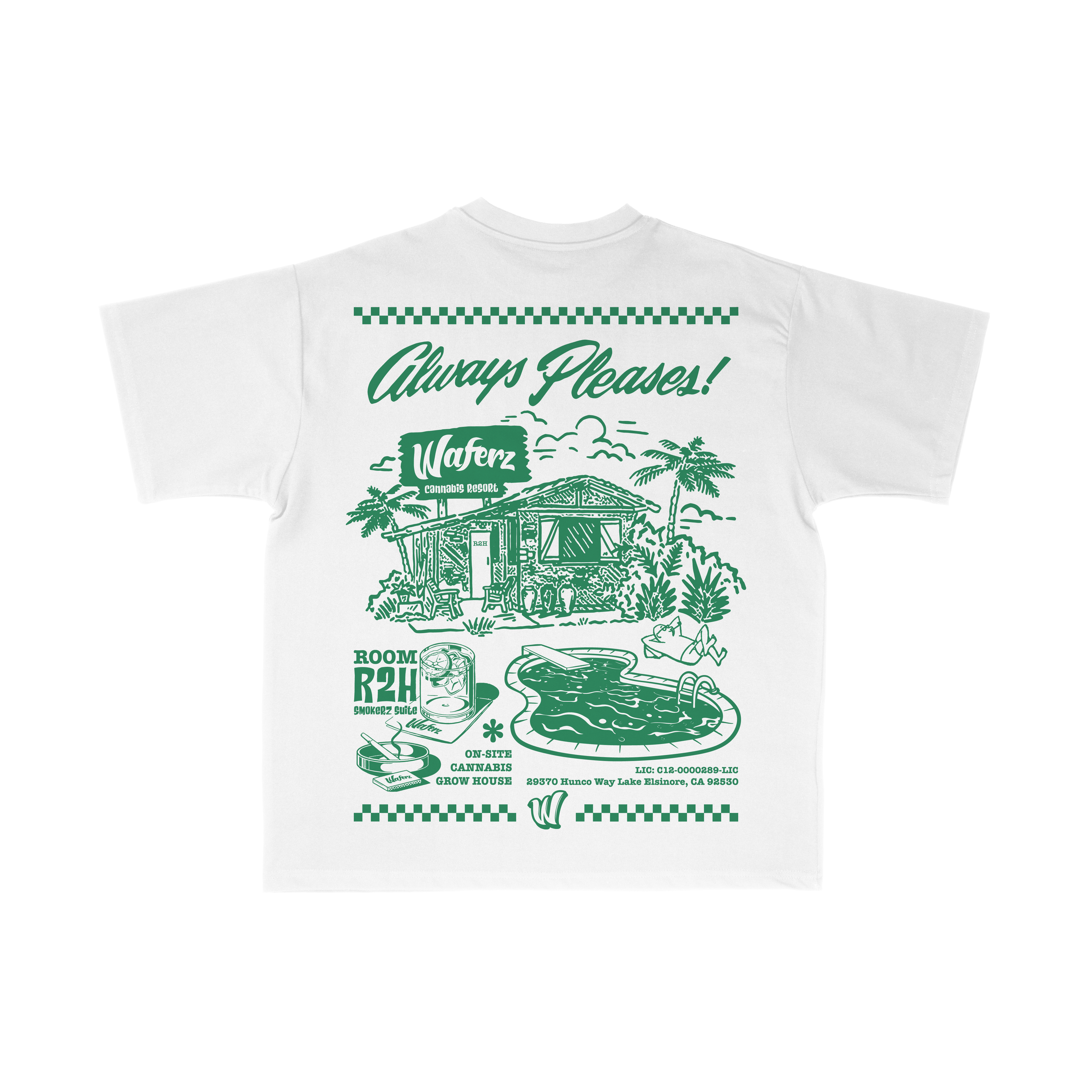 Waferz X R2H Collab Tee