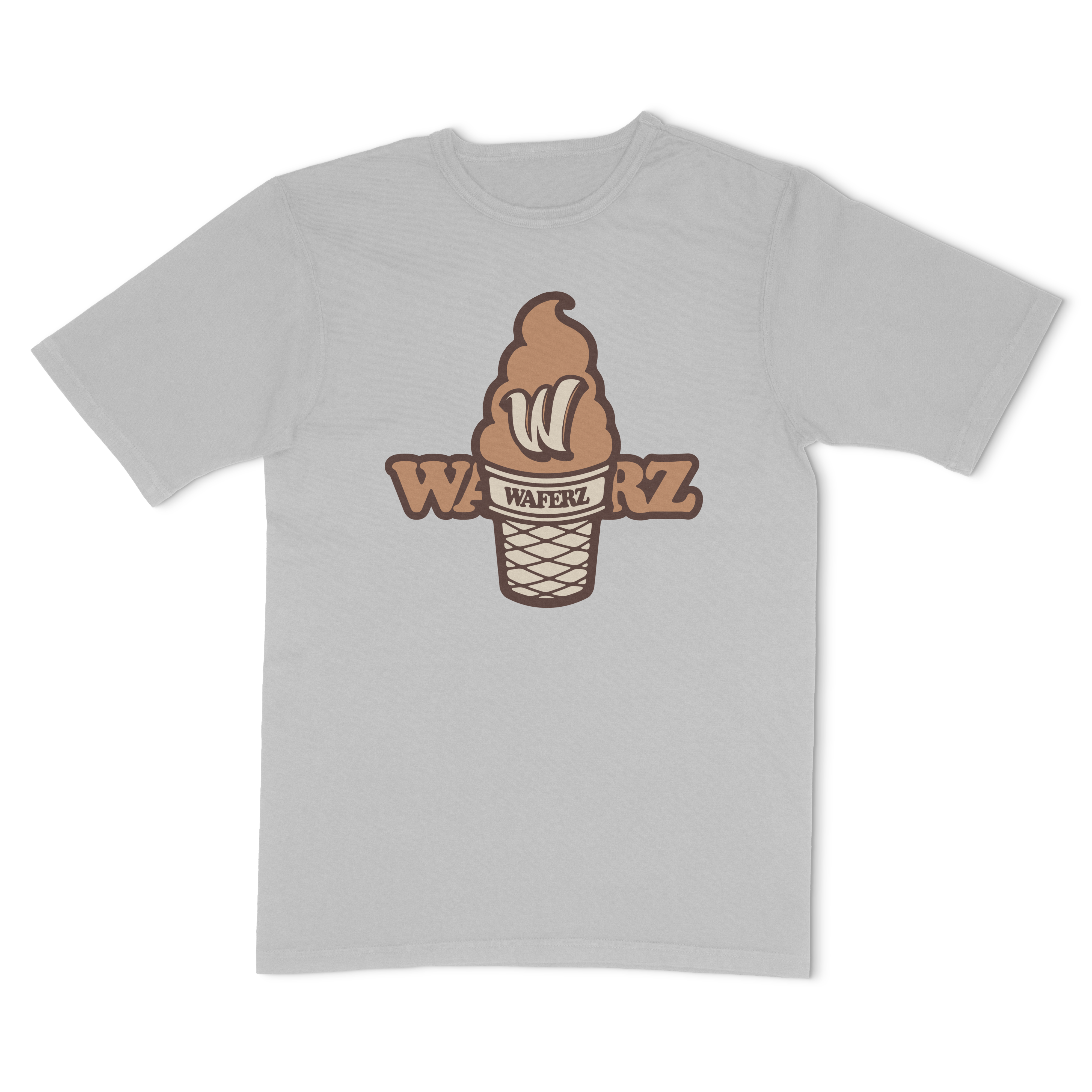 Ice Cream Tee: Heather Gray