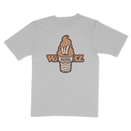 Ice Cream Tee: Heather Gray