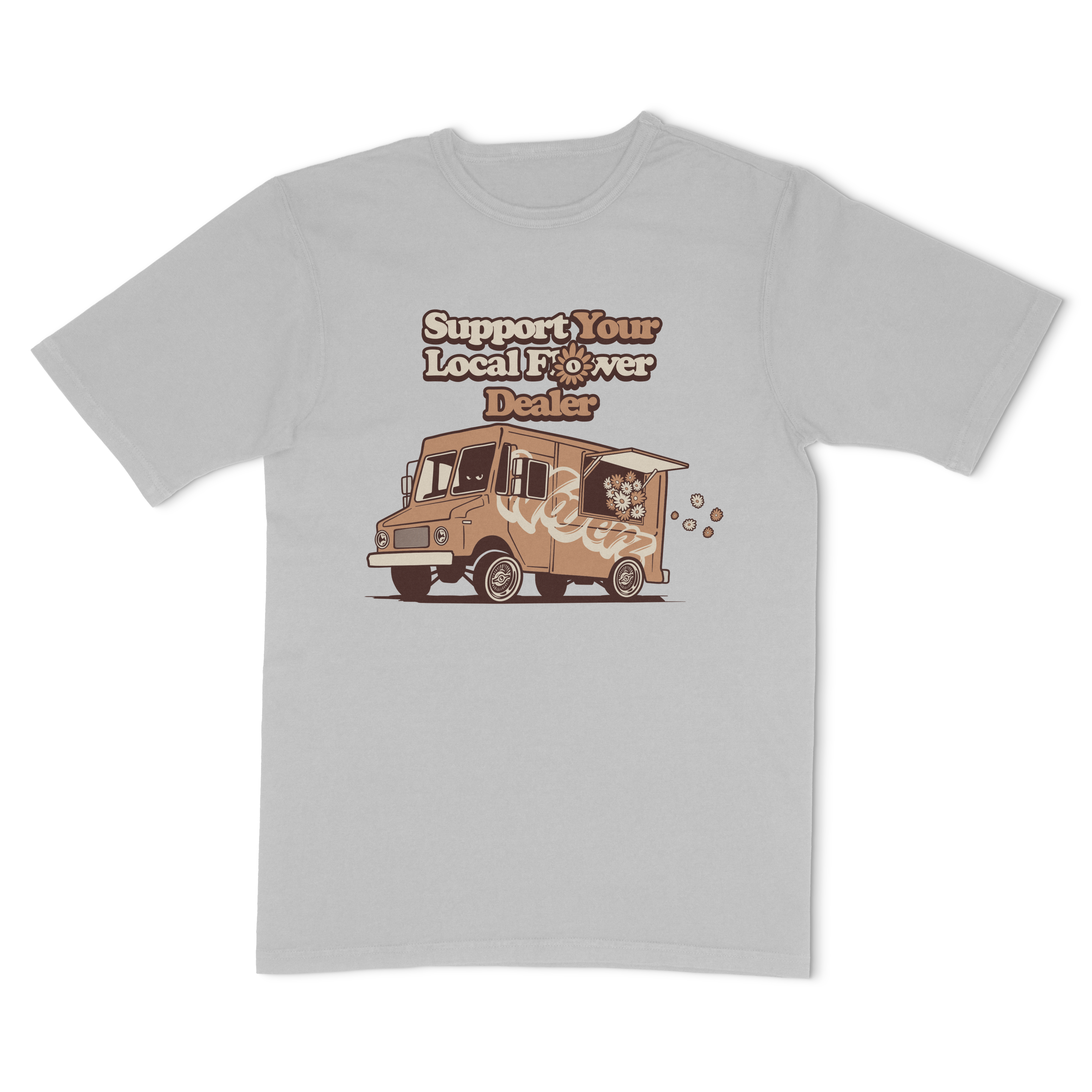 Truck Tee: Heather Gray