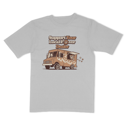 Truck Tee: Heather Gray